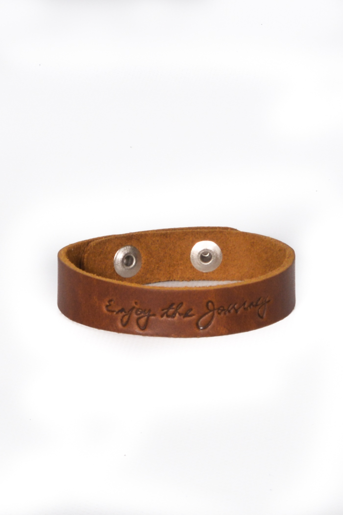 Inspire Leather Snap Bracelet – Tate + Zoey