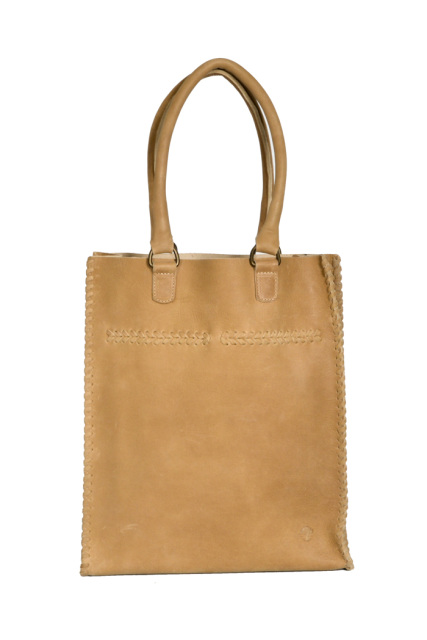 Sojurner Braided Tote - Leather Braided Tote Bag by the Oak River Company